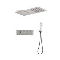 SS304 Bathroom in Wall Mounted Concealed Shower Set