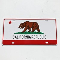 wholesale custom decorative metal license plate