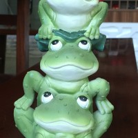 Frog resin Garden craft