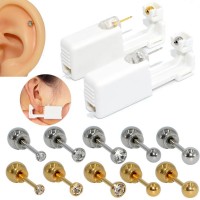Disposable Sterile Ear Piercing Unit Helix Piercing Gun