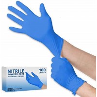 Disposable nitrile gloves for medical use