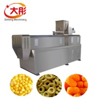 Direct Puff Kurkure Corn Snack Food Pellet Making Extruder Machine / Corn Flakes Food Machinery / Br
