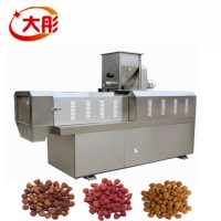 Floating Pet Dog Cat Food Pellet Making Extruder Line Dry Feed Mill Processing Machine Production Pl