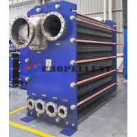 Stainless Steel High Heat Transfer Efficiency Plate Evaporator for Food Grade Cooler Condenser