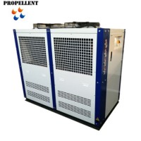 20kw Water Chiller for Milk Beer Cooling Screw Air Cooled Industrial Chiller