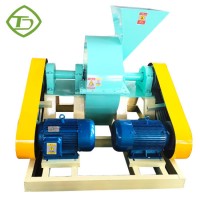 Manufacturer Direct High-Speed Rotary Cow Dung Crusher Organic Fertilizer Cage Mill Crusher Machine