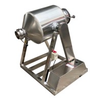 Industrial Poultry Powder Mixing Stainless Steel Seed Rotating Drum Mixer