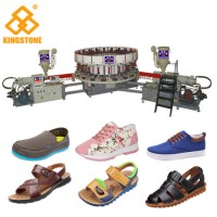 Automatic Single Colour DIP Canvas Shoes Making Machine