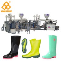 Automatic Rotary Two Color PVC Rain Boot Injection Moulding Machine
