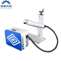 Portable Fiber Laser 50W Marking Machine with Good Laser
