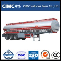 Cimc 3 Axle Aluminulloy Alloy Oil Tanker/ Oil Tank/ Fuel Tank / Fuel Tanker Trailer/ Fuel Tanker 40k