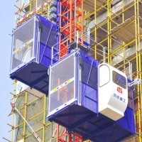 Customizable Passenger and Material Hoist Construction Elevator