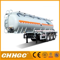 3 Axles 40cbm Chemical Liquid Tanker Trailer Tanker