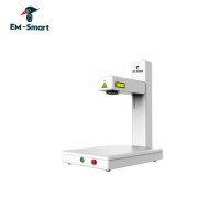 Em-Smart Professional Small Portable Fiber Laser Marking Machine for Metal Engraving Plastic Marking