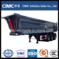 Cimc 3 Axle 30cbm U Shape Dumper Tipper Dump Semi Trailer