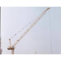 New Type Competitive Luffing Tower Crane Qtz400L25-25t/Tip Load: 5.2t Hammered Tower Crane Qtz Serie