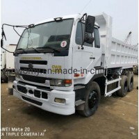 Used Nissan Heavy Dump Trucks with PF6 Diesel Engine in Good Condition.