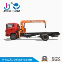 HBQZ 6.3 Ton Hydraulic Telescopic Boom Truck Mounted Crane