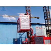 Sc200/200 Rack and Gear Vertical Lifting Construction Cage Platform