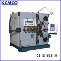 KCMCO-KCT-680 8mm 6 Axis CNC Compression Spring Coiling Machine&Big Wire Size Car Spring Coiling Mac
