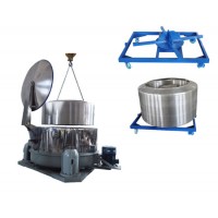 Factory Automatic Lifting Cage Dewatering Machine/Dehydrator for Cotton Absorbent Bleaching /Loose F
