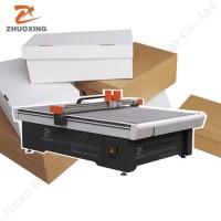 CNC Digital Box Making Machine for Cutting Corrugated Paper Board/Rigid Grey Board/Cardboard Carton