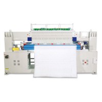 Dual Needle Row Quilting & Embroidery Machine