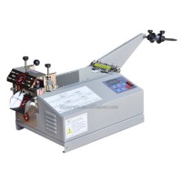 Wl-101 Cheap PVC Silk Cutter Nylon Fabric Cut Automatic Cold Tape Cutting Machine