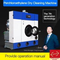 Fully Closed System Fully Automatic Dry Cleaning Machine Slovent Perc. or Hydrocarbon for Laundry Sh