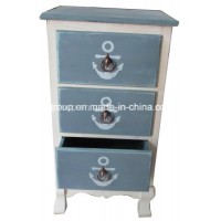 Fashionable Retro Hobby Colorful Wooden Cabinet