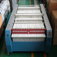 Industrial Laundry Equipment Multiple Rollers LPG Heating Flatwork Ironer