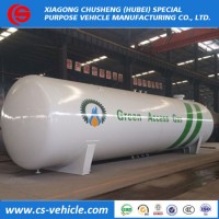 ASME 25ton 50tons Propane Gas Tanker 50000 Liters 100  000L Pressure Vessel 50m3 LPG Storage Tank fo