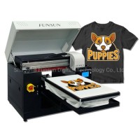 2020 New Design A3 Size T-Shirt DTG Printer Digital Cloth Sweater Fabric T Shirt Printing Machine Di