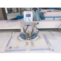Two Colors Ultrasonic Hot Fix Rhinestone Setting Machine for Embroidery Machine