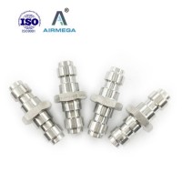 Manufacturer of Male to Male Quick Disconnect Air Rifle Air Gun Adapter Stainless Steel for Paintbal