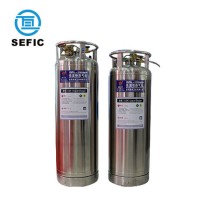 Vertical 450L Liquid Nitrogen and Oxygen Dewar Cylinder Cryogenic Tank
