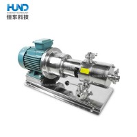 Sanitary High Shear Homogenizer Pipelined Emulsion Pump