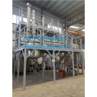 500L Acrylic Emulsion Reactor with Feeding Tanks and Accessories