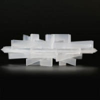 Chlorine and Bromine Production Media CPVC Snowflake Ring