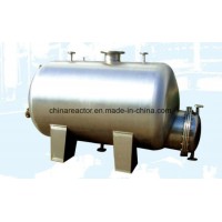 316 Stainless Steel Horizontal Storage Pressure Tank Vessel Receiver Mixing Tank From China Manufact