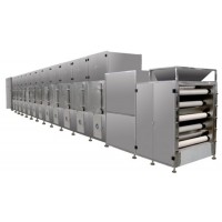 High Quality Continuous Net-Belt Food Fruit Vegetable Dryer Garlic Drying Machine Carrots Drying Equ