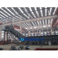 Flight Conveyor for Bottom Ash Cooling and Conveying in Power Plant