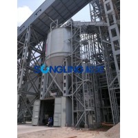 Slag Silo in Coal Fired Power Plant