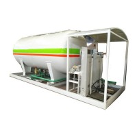 10000liters LPG Filling Plant with Two Dispenser for 4tons LPG Cooking Gas Cylinder Filling Station