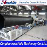 HDPE Hollow Wall Spiral Making Pipe Machinery Extrusion Line Plastic Extruder