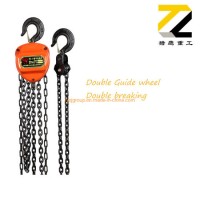Small Size Hand Chain Hoist Manual Lifting Pulley Chain Block
