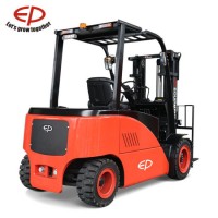 5.0 Ton Strong Overhead Guard AC Traction Four-Wheel Electric Forklift