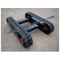 1-10 Ton Rubber Track Crawler Undercarriage for Construction Machinery