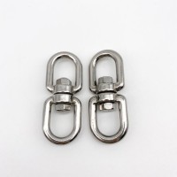 Stainless Steel Swivel Ring - Eye & Eye Oo Type Swivel Rings Steerable Metal Rings