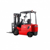 Min 1500kg AC Power Electric Forklift Truck Paper Roll Clamp  Triple Mast  Curtis Electric Controlle
